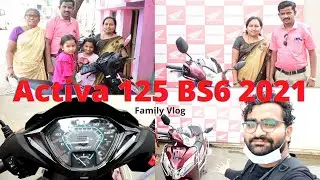 Honda Activa 125 BS6 2021  I   Family Vlog    I