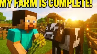 Minecraft Survival: Finally My Ultimate Mega Farm Is Complete! | Minecraft Gameplay |#108