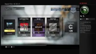 Call of duty infinite warfare opening 25 SUPPLY DROPS