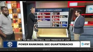 Арч Мэннинг НЕ входит в пятёрку лучших квотербеков SEC? 🏈 🌟 | The College Football Show