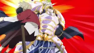 Arc uses Armor Lariat Skeleton Knight In a Another World Episode 3