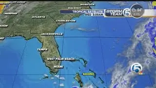 Update on weather system near Bahamas