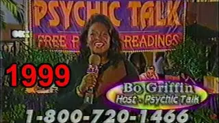 1999 - PSYCHIC TALK w/ Bo Griffin - INFOMERCIAL from FOX 64 WNAC TV Providence, RI