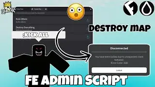 *FE* Admin/Kick All Script | Hydrogen and Fluxus