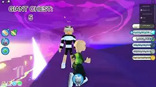 Breaking Giant Alien Chest 10X|Pet Simulator X!