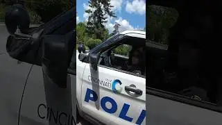 Biker surprised cops with gifts for national police week 🎁 @GlennyRides