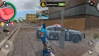 Rope Hero : Vice Town (Rope Hero On Army Base)Rope Hero Arive Assault Machine - Android Game Play Hd