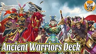 Ancient Warriors Deck Testing New Support [January 2022] 【TCG】