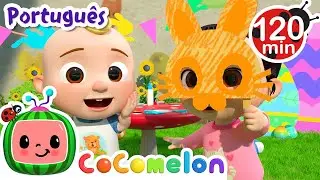 Vamos Mascarar na Páscoa! | 2 HORAS DE COCOMELON BRASIL! | Músicas Infantis e Desenhos Animados