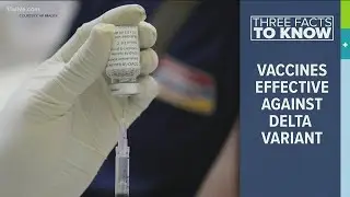 Studies show vaccine effective against Delta variant first discovered in India