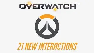Overwatch - 21 New Interactions (Halloween 2020 Patch)