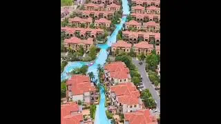 UNIQUE CANAL-STYLE POOL IN CHINA