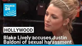 Blake Lively accuses movie co-star Justin Baldoni of sexual harassment &bull; FRANCE 24 English