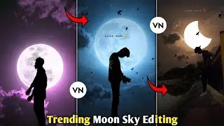Instagram Trending Moon Reels Video Editing | Moon Png Video Editing | Moon Png | Moon Png Edit Vinu