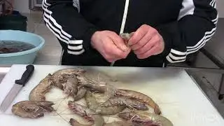 Jumbo Karides Nasıl Temizlenir? 🍤🍤🍤