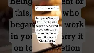 Philippians 1:6