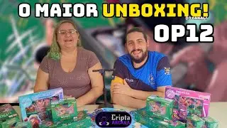 Abertura de 6 boxes (1/2 Case) da OP12 e produtos in&eacute;ditos no Brasil! One Piece Card Game 🔥