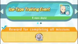 Pok&eacute;mon Masters!!! Ice-Type Training Event Final Grind + Item Exchange!!!