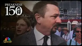 Journalism trainer Michael McCarthy 'couldn't be prouder' after Preakness win | NBC Sports
