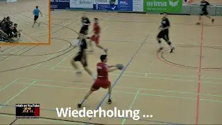 Handballregeln: Aus vollem Lauf mit gefa&szlig;tem Ball abstoppen &hellip;