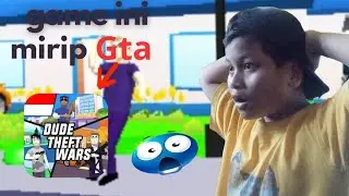 Aku main game mirip gta!! Aku Mau nyelesain misi bebaskan Richie dari penjara!! -dude theft wars 1