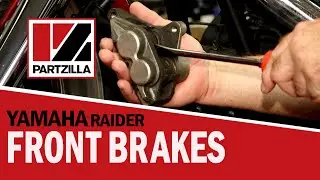 Yamaha Raider Front Brake Pad Change | Yamaha Raider Front Brake Pad Replacement  | Partzilla.com