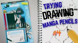 Trying Drawing with Manga Pencils - Timelapse #4