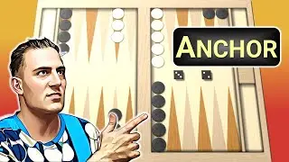 Backgammon EXPERT REVEALS SECRETS of When to Make an Advanced Anchor! 🎲🎲