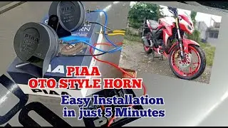 PIAA OTO STYLE HORN INSTALLATION