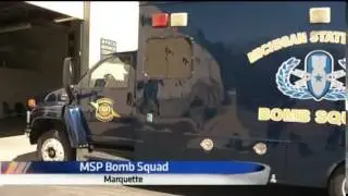 Bomb squad gets rid of explosives