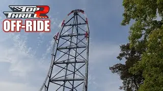 Top Thrill 2 Off-Ride Footage (60FPS), Cedar Point Zamperla/Intamin Strata Coaster | Non-Copyright