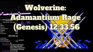 Wolverine: Adamantium Rage (Genesis) Speedrun in 12:33.56
