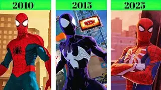 Эволюция игры Человек-паук🕸️|| 2010 VS 2015 VS 2025 ||Геймплей Человека-паука|| Высокая графика||...