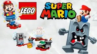 LEGO MARIO LA FORTERESSE DE LAVE DE WHOMP - Ecrase le Roi Whomp comme sur Nintendo 64 ! (71364)
