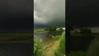 Beautiful natural scenery of rural Bengal | Beautiful scenery before the rain starts | Beautiful Bangladesh