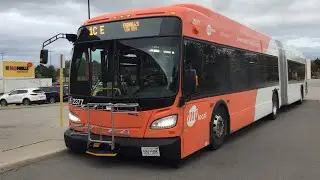 MiWay Transit Eastbound Ride Video on 2377 on route 1C Dundas