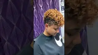 Rodset Mohawk on Natural Hair