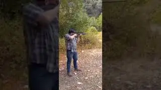My buddy and his Savage 110 300 Win mag. #Winchester #300WinMag #Rifle #Shooting