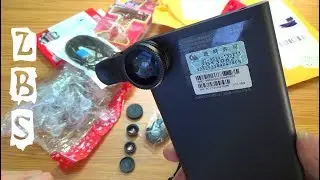 Рыбий глаз FishEye 3 в 1 за 0.99$ Посылки из Китая!