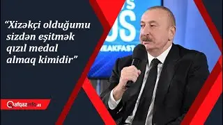 “Xizəkçi olduğumu sizdən eşitmək qızıl medal almaq kimidir”
