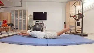 Straight Leg Kick Exercise 3