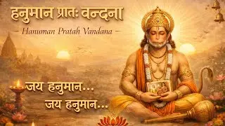 Hanuman Pratah Vandana | Soft & Peaceful Morning Bhajan @SanatanAmritDhara26 