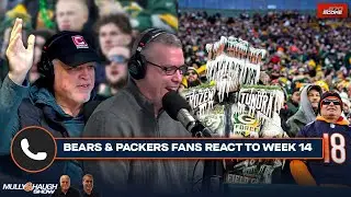 Bears & Packers fans call in to share reaction to Chicago's loss in Green Bay | Mully & Haugh