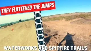 THEY FLATTENED THE JUMPS!!! |  Waterworks and Spitfire trail updates