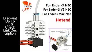 Ender 3 Neo Hotend Kit Hotend Assembled Extruder For Ender 3 V2 Neo Ender 3 Max Neo Ender 3 Neo 0.4m