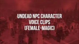 World of Warcraft - All Undead NPC Quotes (Male & Female)