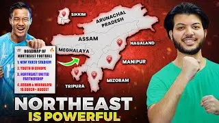 NORTHEAST FOOTBALL ROADMAP IS WORLD CLASS🔥 | MEGHALAYA 700CR STADIUM IS INSANE #indianfootball