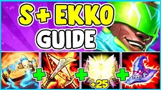 HOW TO PLAY EKKO MID & SOLO CARRY In Season 10 | Ekko Guide S10 - League Of Legends