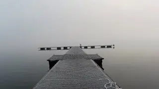 Foggy Morning Fishing for Sculpin in Passamaquoddy Bay, Maine