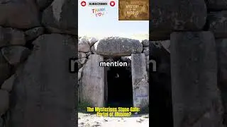 The Mysterious Stone Gate Portal or Illusion #MysteriousGate #AncientMysteries #PortalOrIllusion